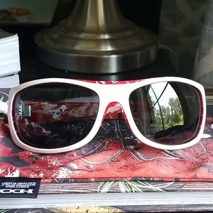 OAKLEY sunglasses white and red